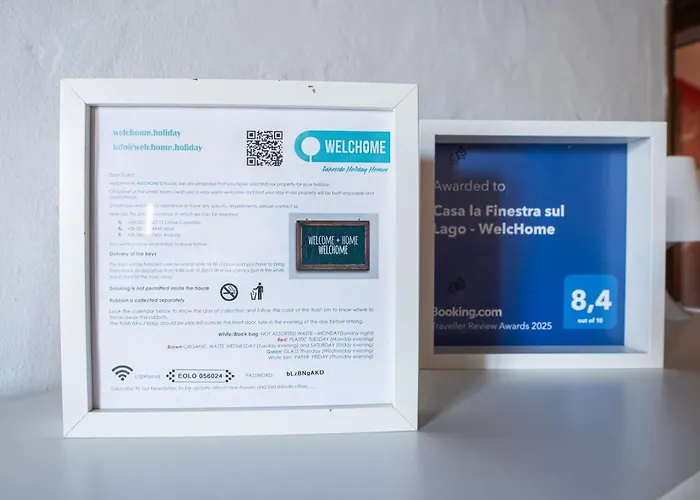 아파트 Casa La Finestra Sul - Welchome 카노비오